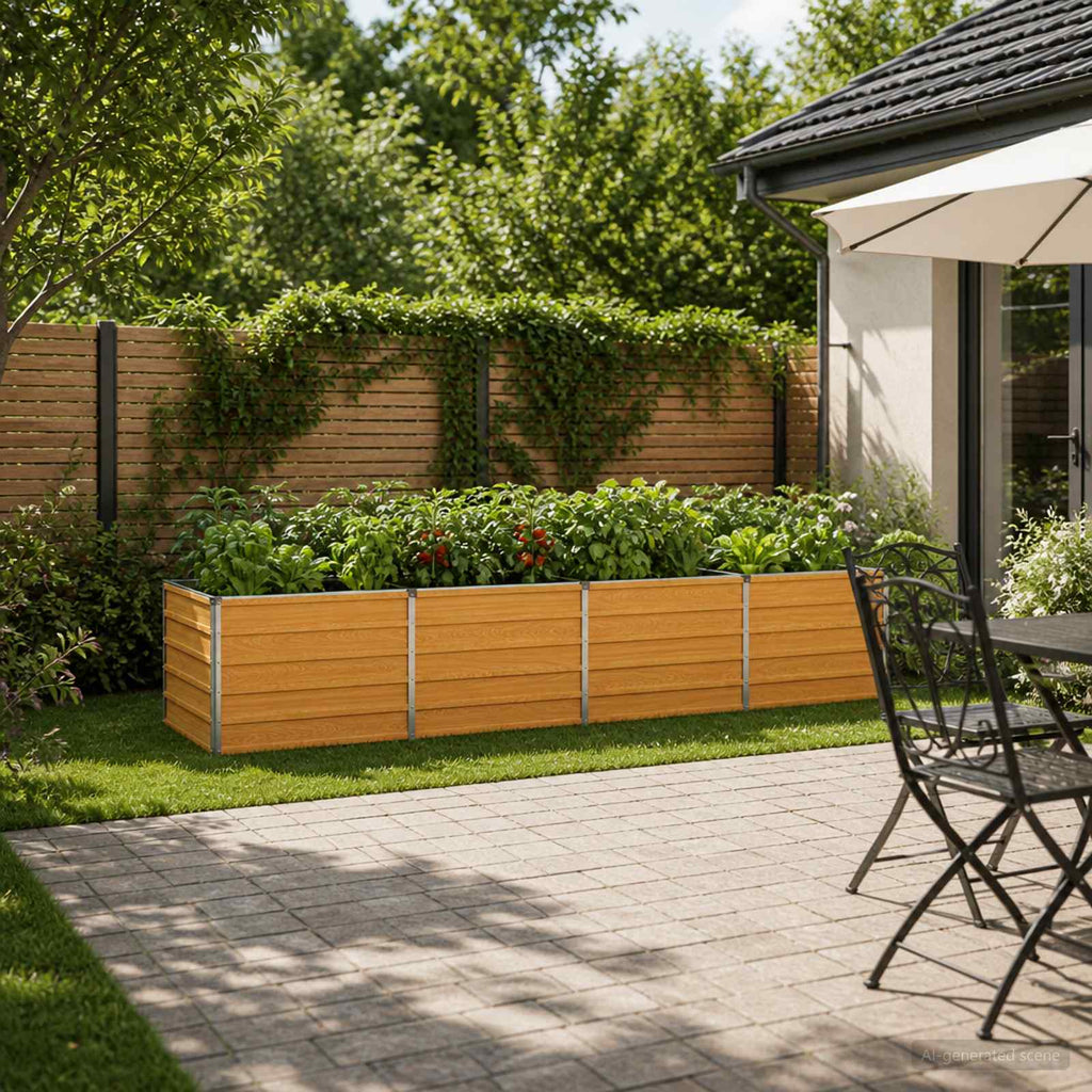 Jardin Surélevé Rouillé Corton