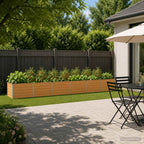Jardin Surélevé Rouillé Corton