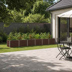 Jardin Surélevé Rouillé Corton
