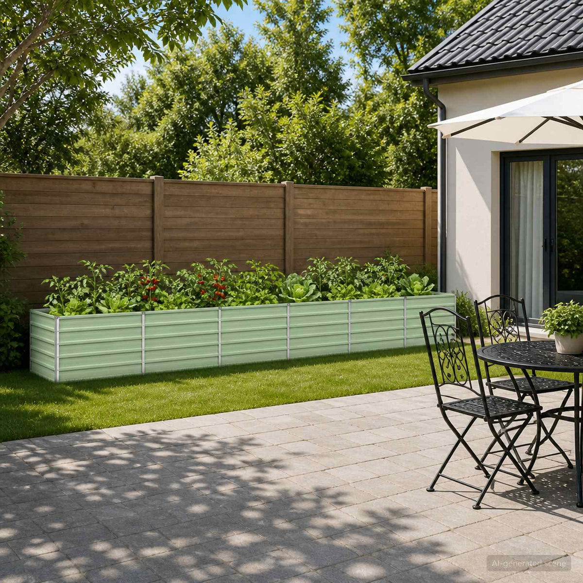 Jardin Surélevé Rouillé Corton