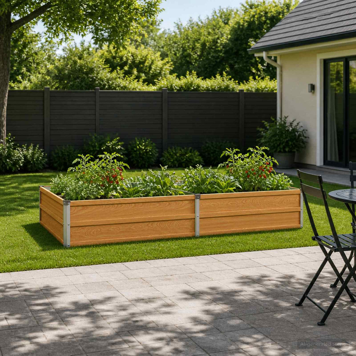 Jardin Surélevé Rouillé Corton