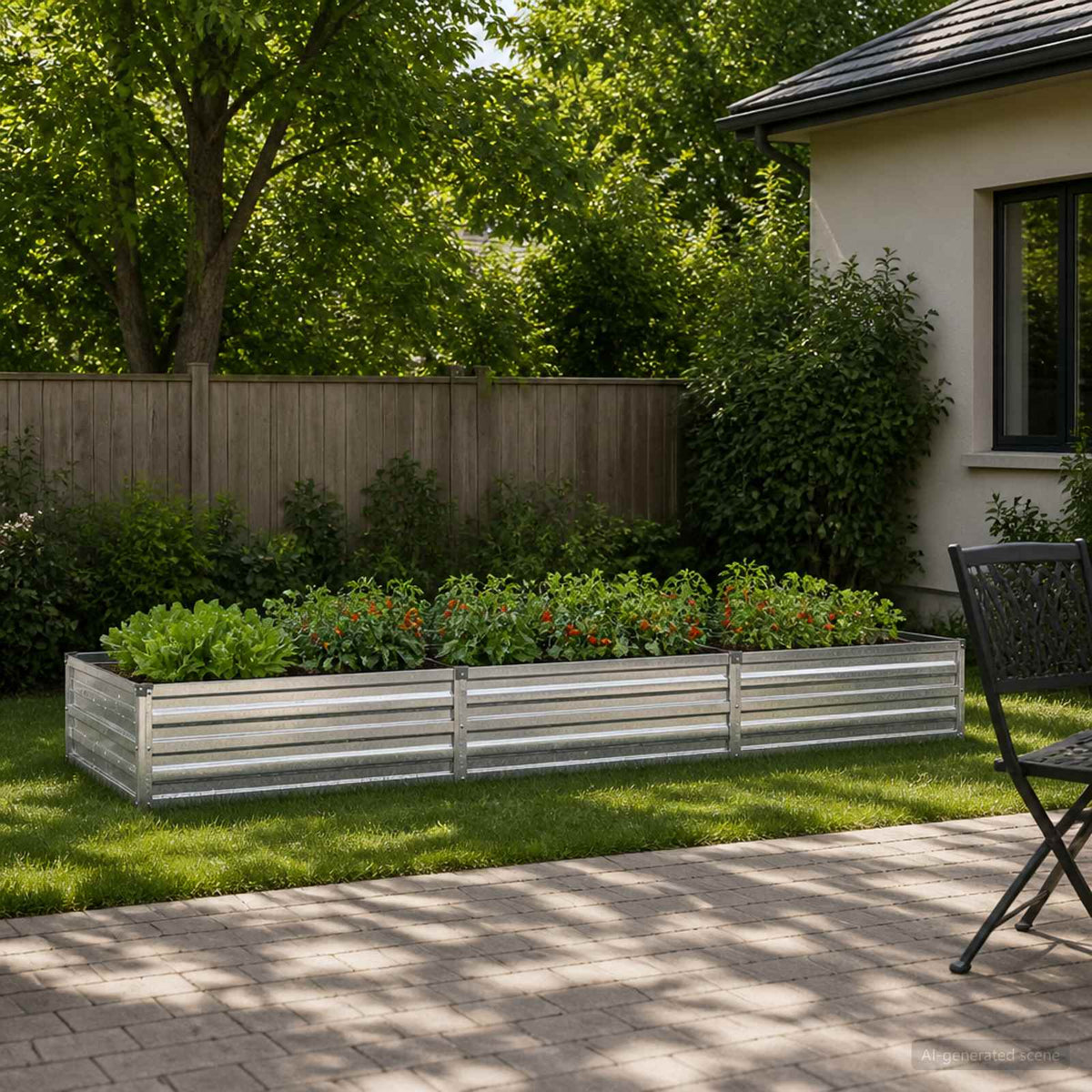 Jardin Surélevé Rouillé Corton