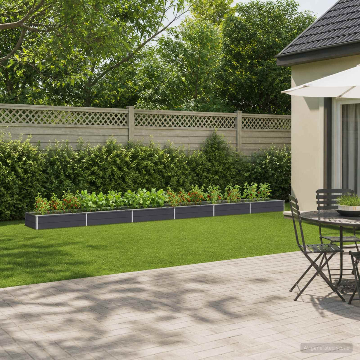Jardin Surélevé Rouillé Corton