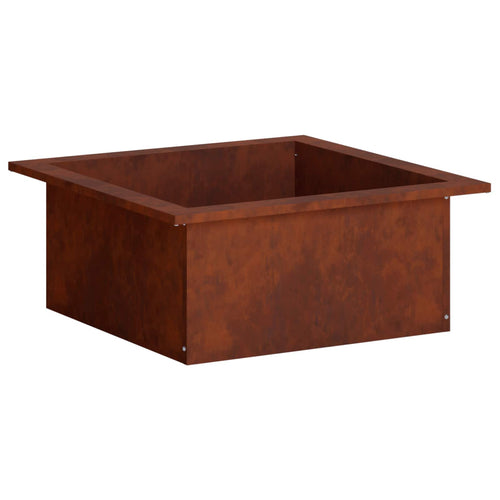 Anneau De Braise Rouillé 90 X 90 X 25 Cm