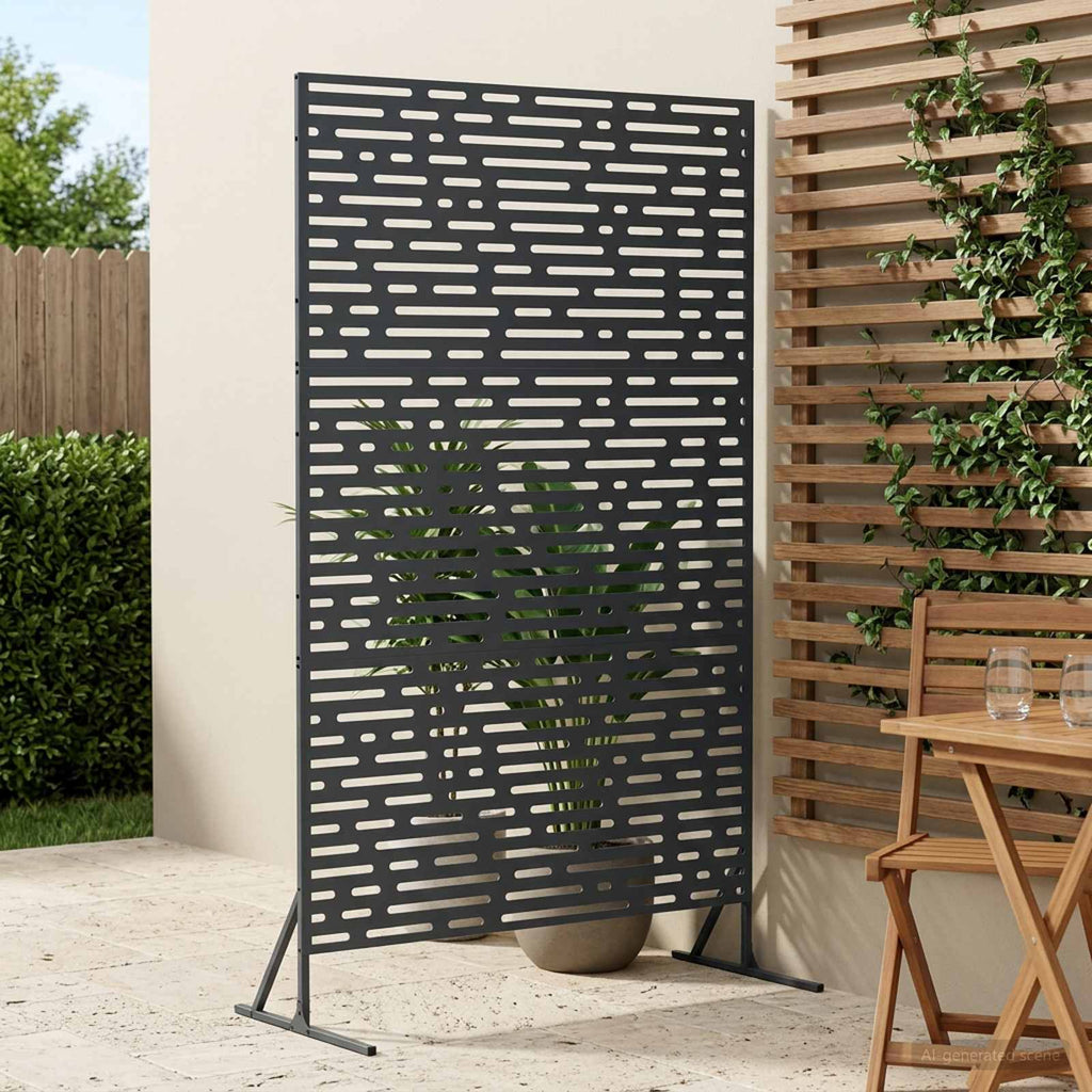 Écran De Confidentialité 100 X 50 X 180 Cm Rouillé