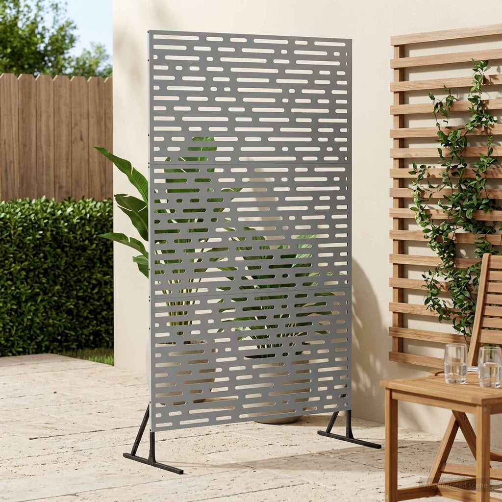 Écran De Confidentialité 100 X 50 X 180 Cm Rouillé