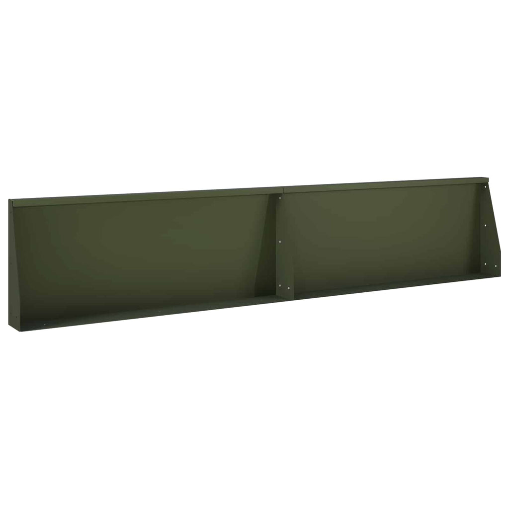 Mur De Soutènement 6 Pc Rouillé
