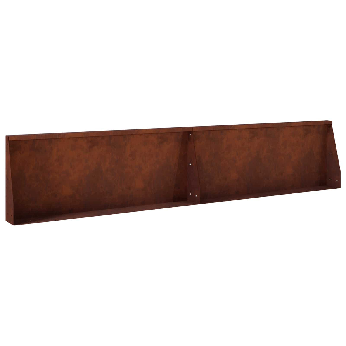 Mur De Soutènement 6 Pc Rouillé