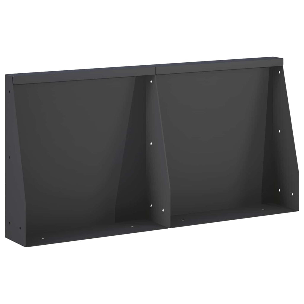 Mur De Soutènement 6 Pc Rouillé