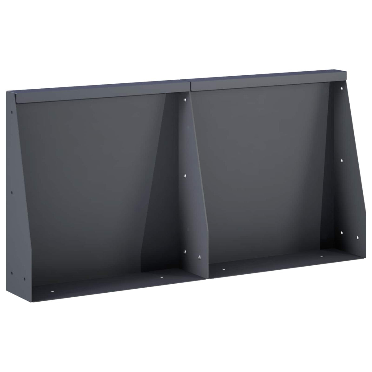 Mur De Soutènement 6 Pc Rouillé