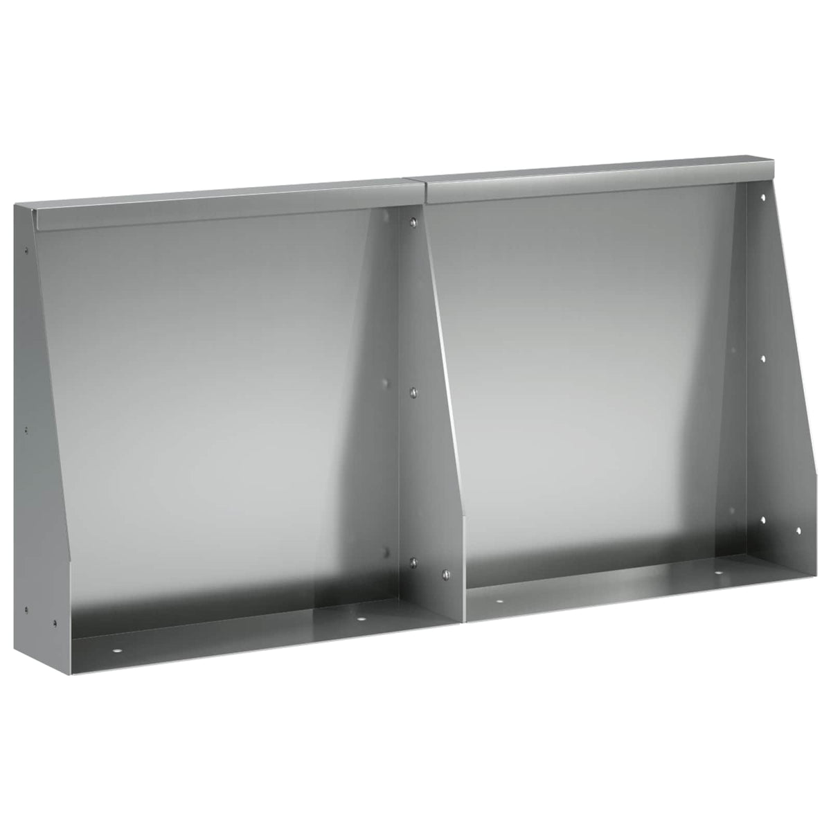 Mur De Soutènement 6 Pc Rouillé