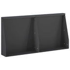 Mur De Soutènement 6 Pc Rouillé
