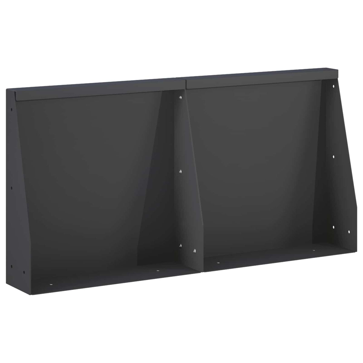 Mur De Soutènement 6 Pc Rouillé
