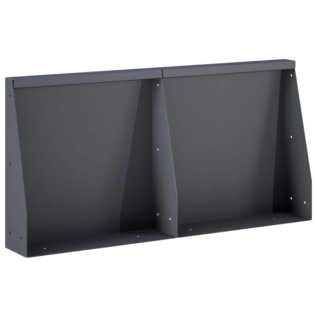 Mur De Soutènement 6 Pc Rouillé