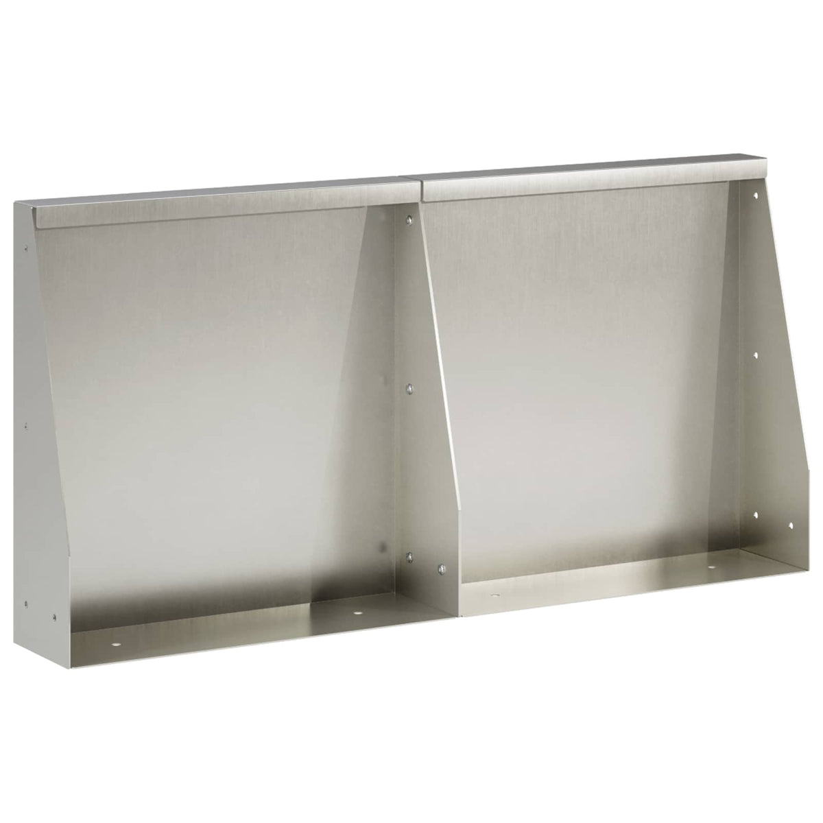 Mur De Soutènement 6 Pc Rouillé