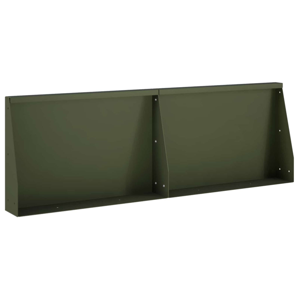 Mur De Soutènement 6 Pc Rouillé