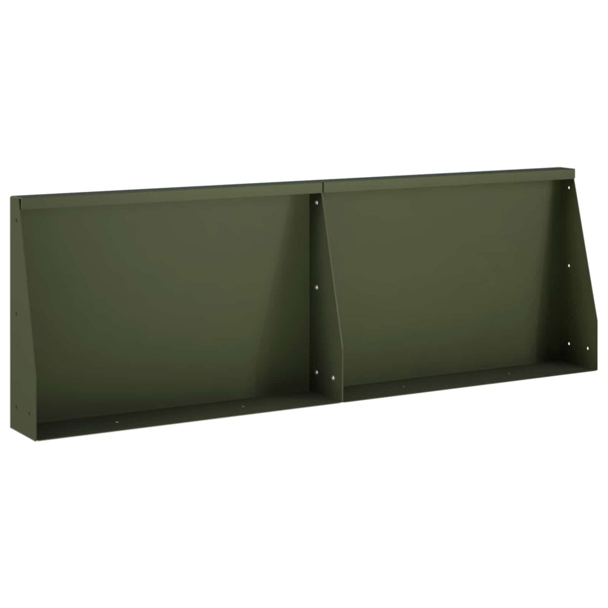 Mur De Soutènement 6 Pc Rouillé