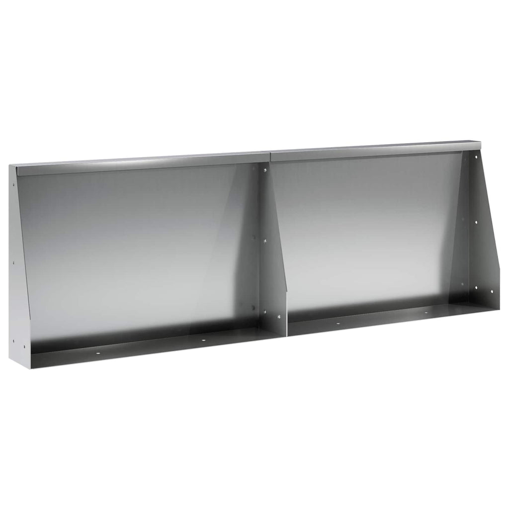 Mur De Soutènement 6 Pc Rouillé