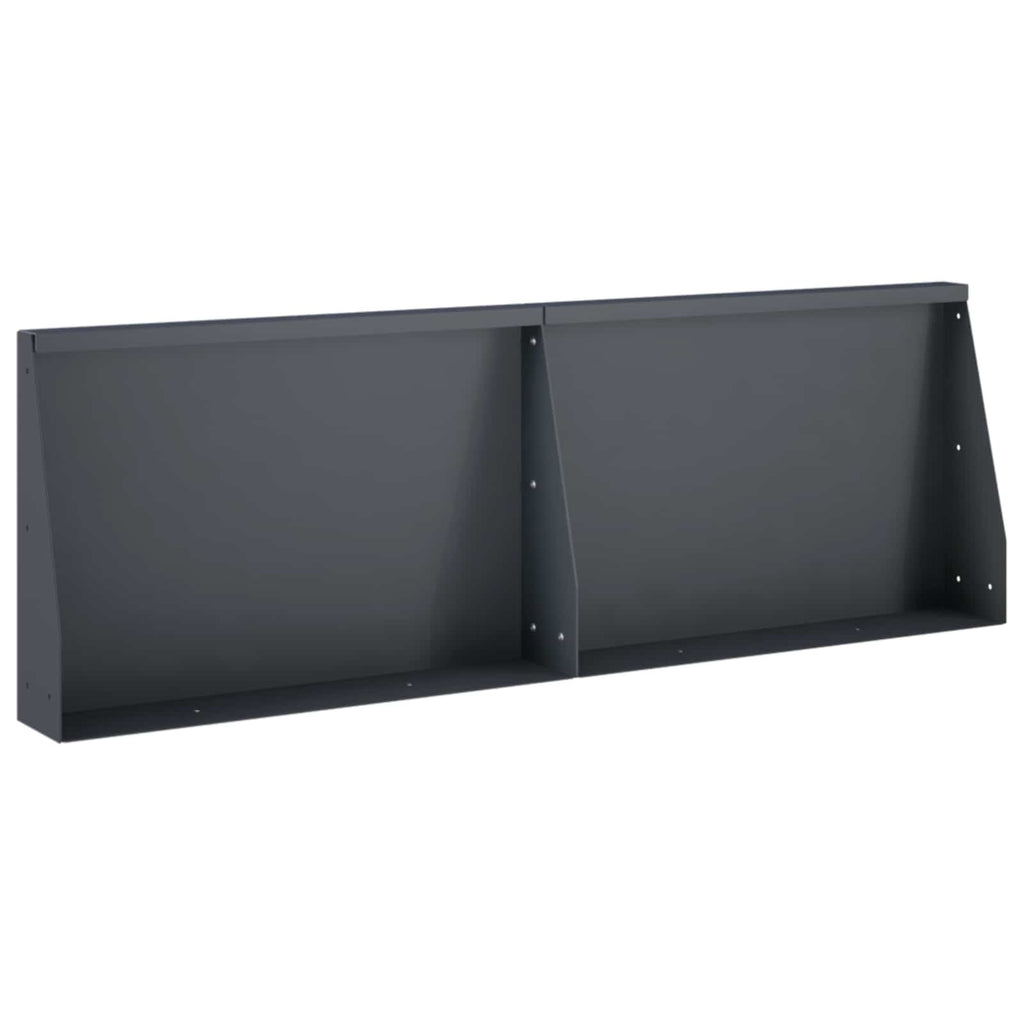 Mur De Soutènement 6 Pc Rouillé