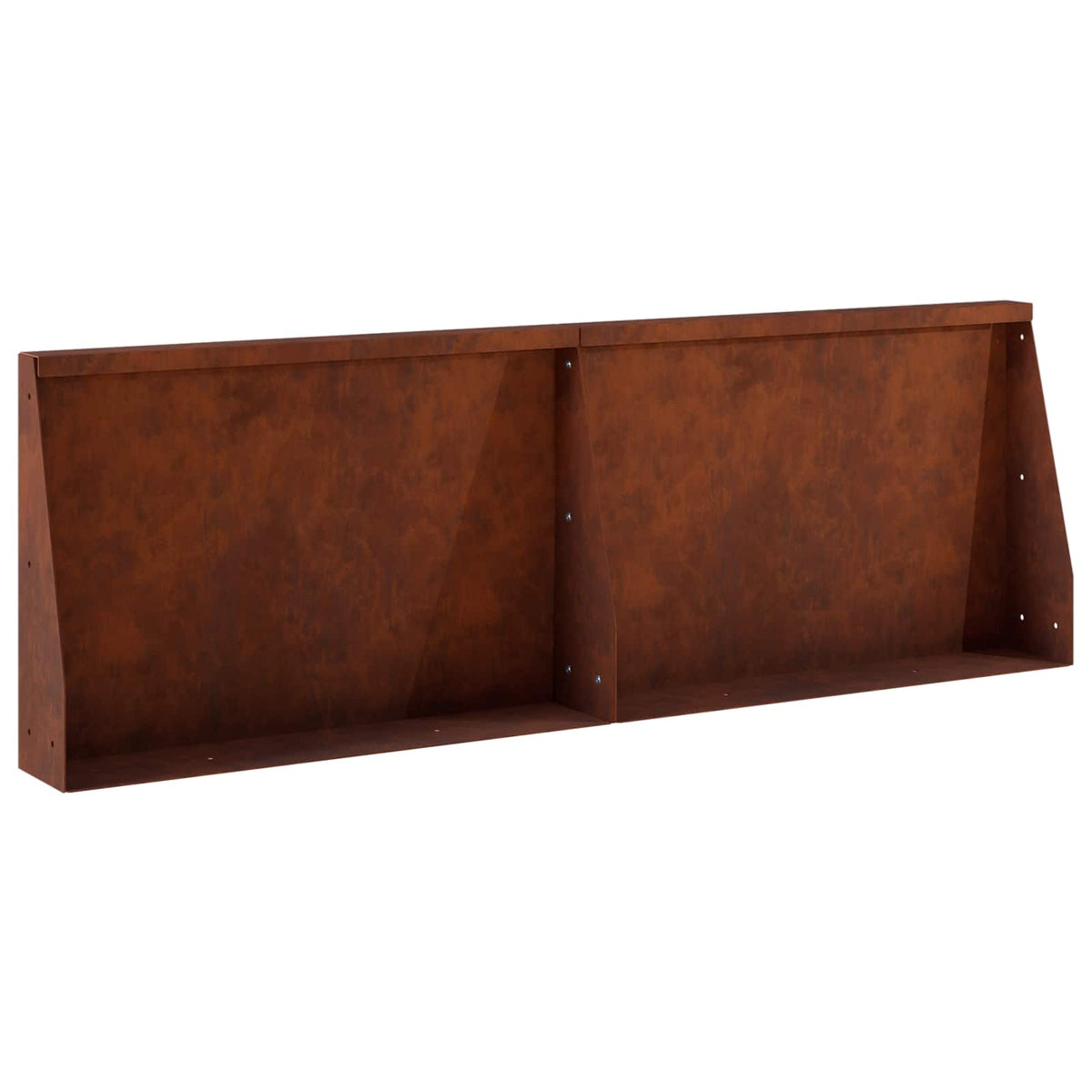 Mur De Soutènement 6 Pc Rouillé
