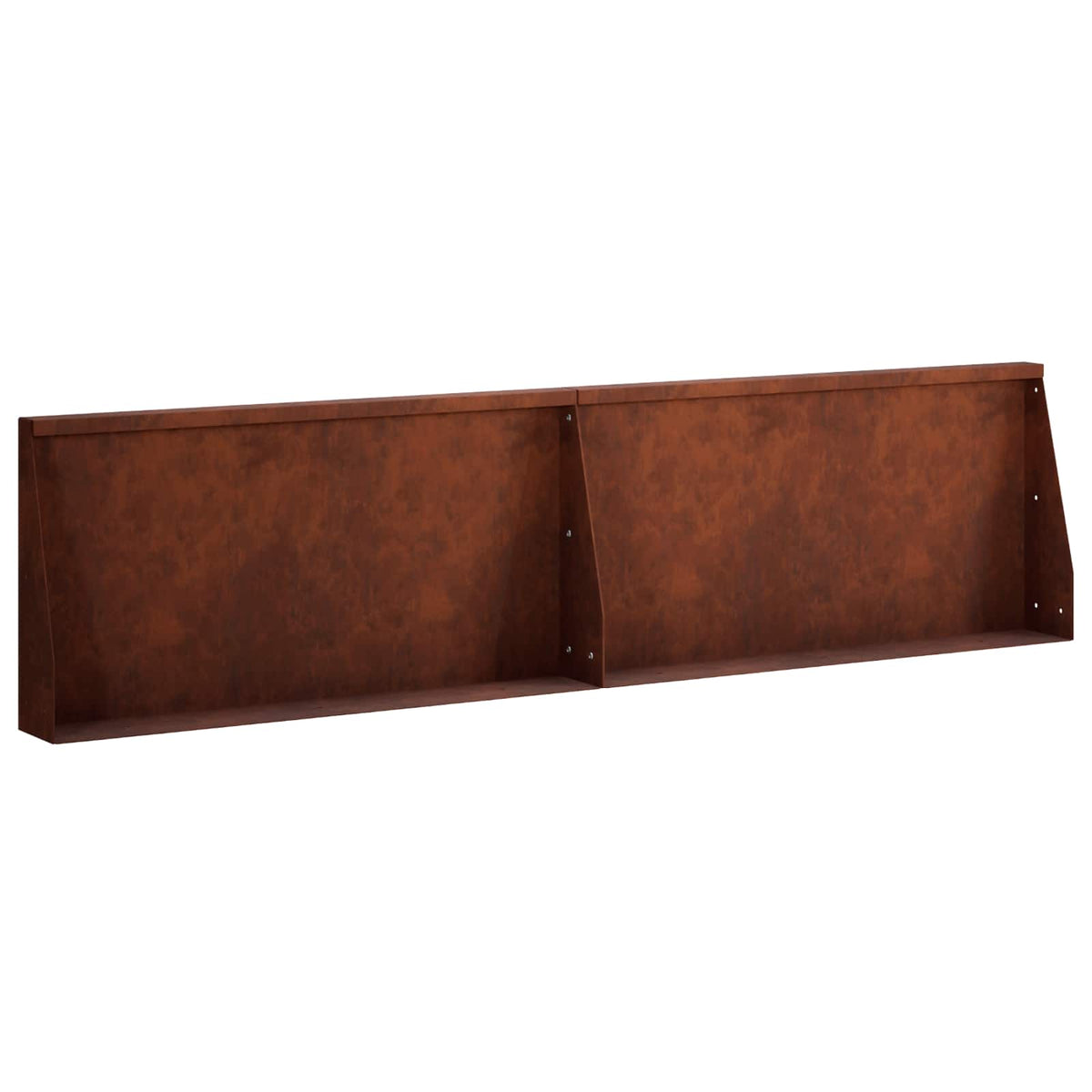 Mur De Soutènement 6 Pc Rouillé
