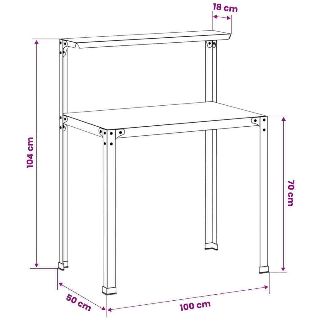 Table De Rempotage Rouillé