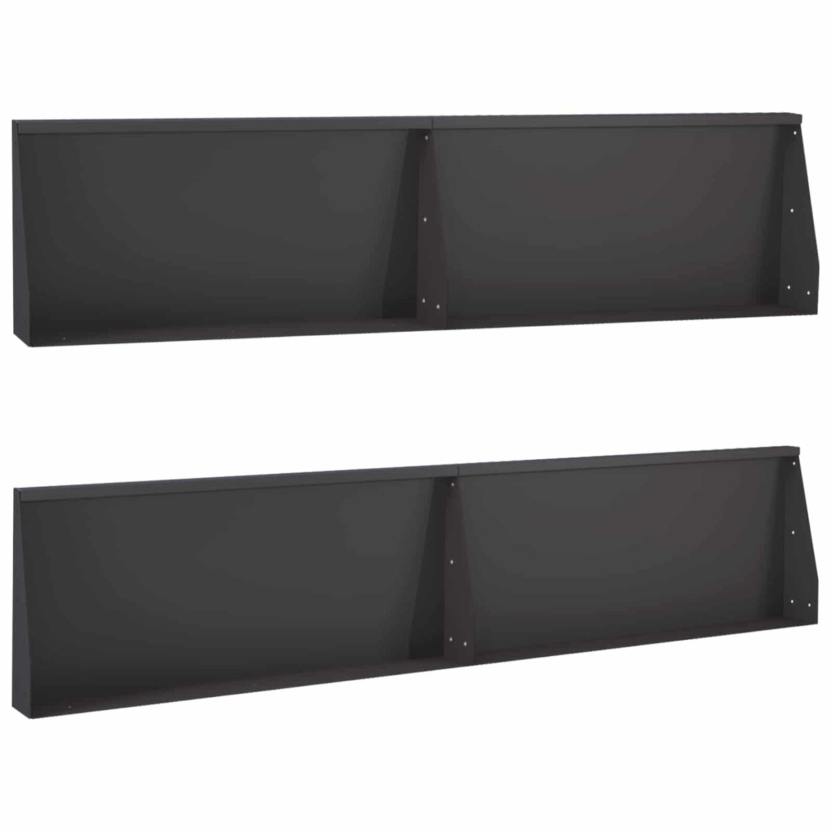 Mur De Soutènement 6 Pc Rouillé