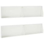 Mur De Soutènement 6 Pc Rouillé
