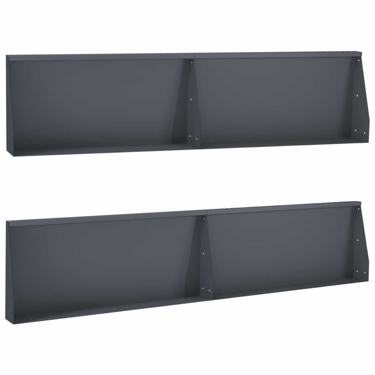 Mur De Soutènement 6 Pc Rouillé