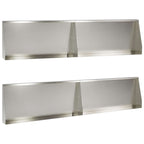 Mur De Soutènement 6 Pc Rouillé