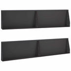 Mur De Soutènement 6 Pc Rouillé