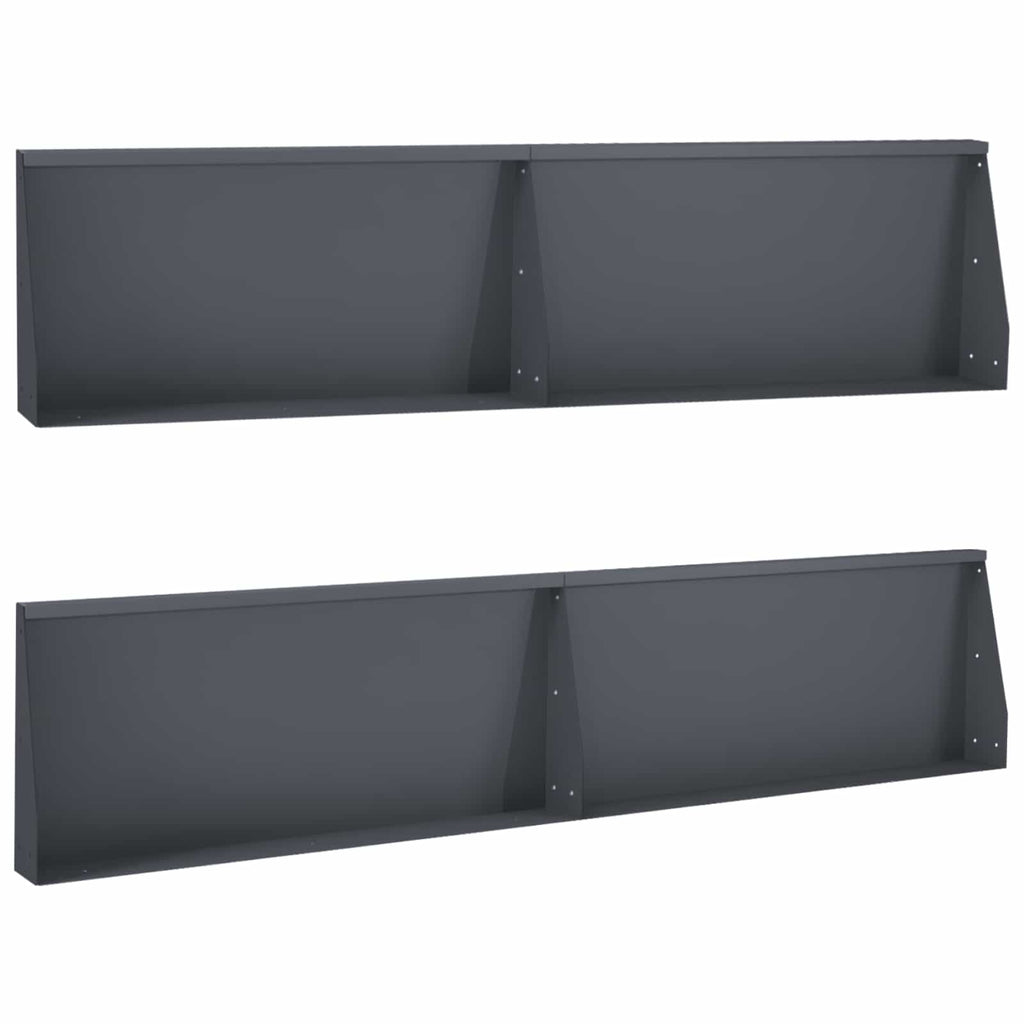 Mur De Soutènement 6 Pc Rouillé