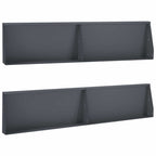 Mur De Soutènement 6 Pc Rouillé