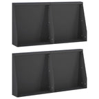 Mur De Soutènement 6 Pc Rouillé