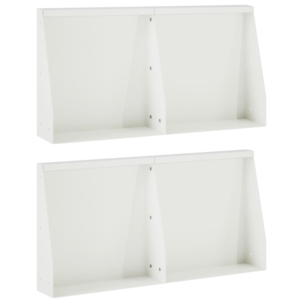 Mur De Soutènement 6 Pc Rouillé