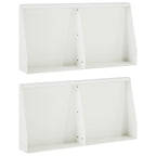 Mur De Soutènement 6 Pc Rouillé