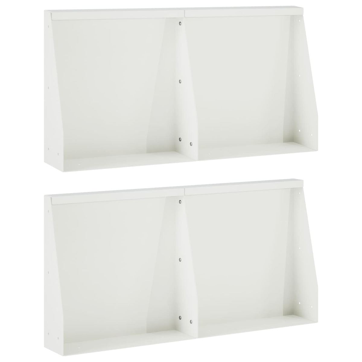 Mur De Soutènement 6 Pc Rouillé