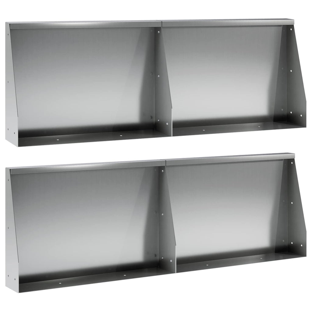 Mur De Soutènement 6 Pc Rouillé