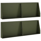 Mur De Soutènement 6 Pc Rouillé