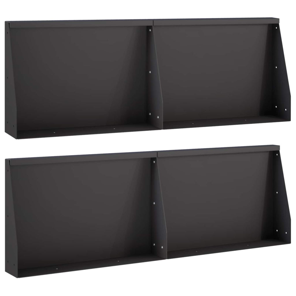 Mur De Soutènement 6 Pc Rouillé