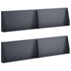 Mur De Soutènement 6 Pc Rouillé
