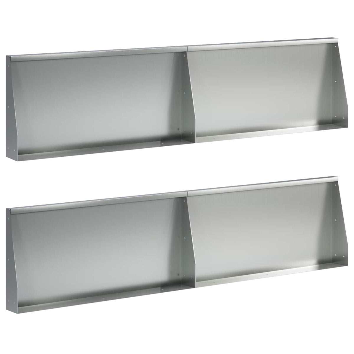 Mur De Soutènement 6 Pc Rouillé