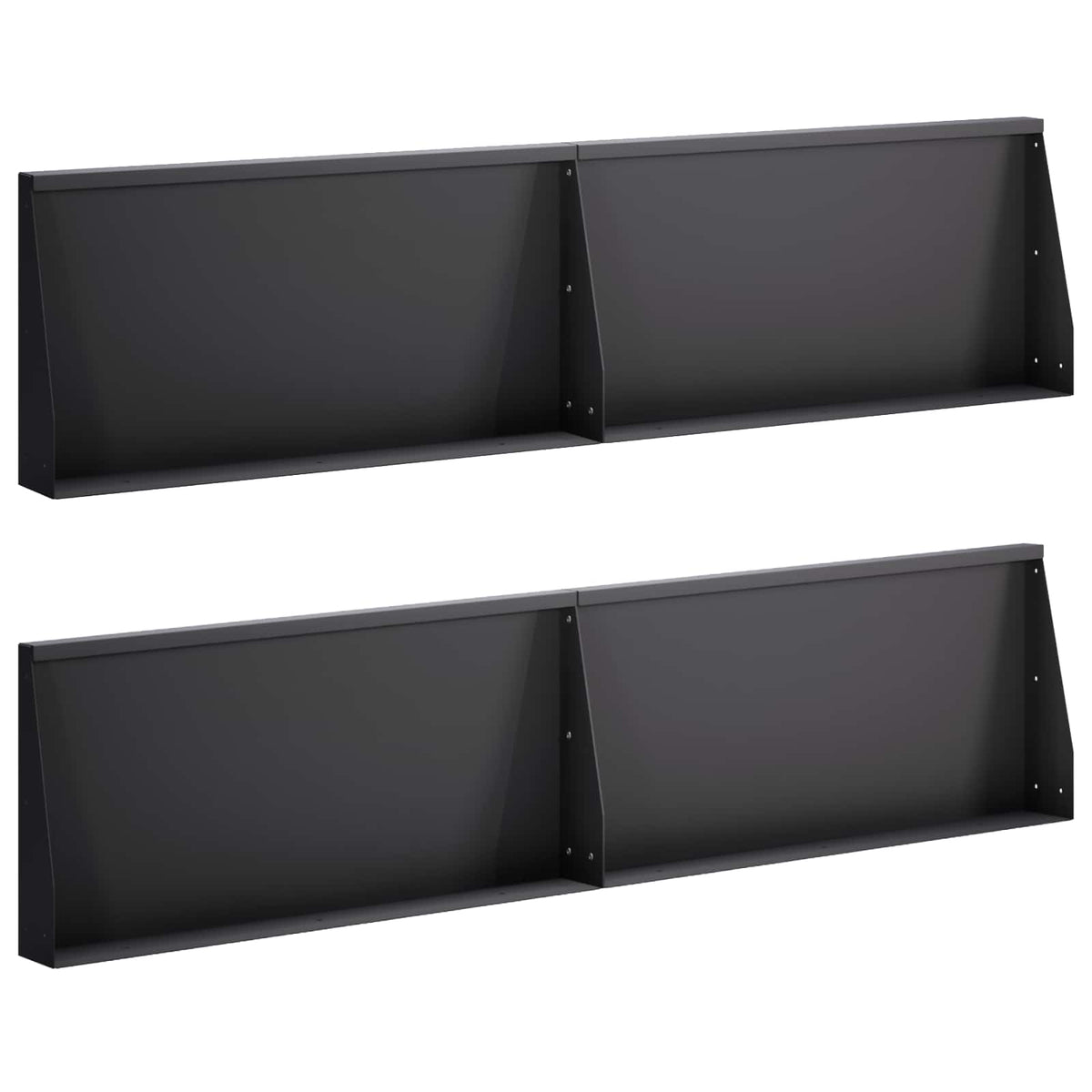 Mur De Soutènement 6 Pc Rouillé