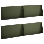 Mur De Soutènement 6 Pc Rouillé
