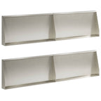 Mur De Soutènement 6 Pc Rouillé