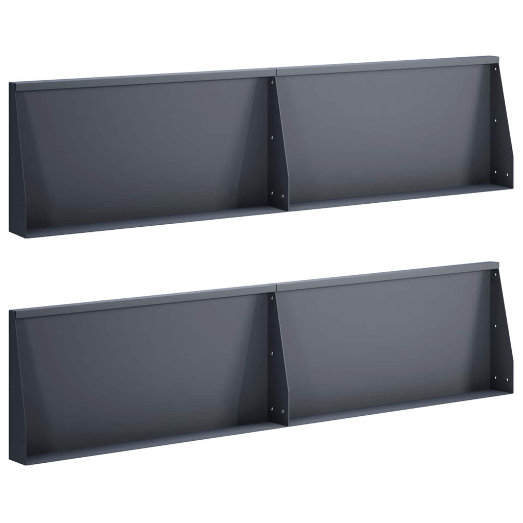Mur De Soutènement 6 Pc Rouillé