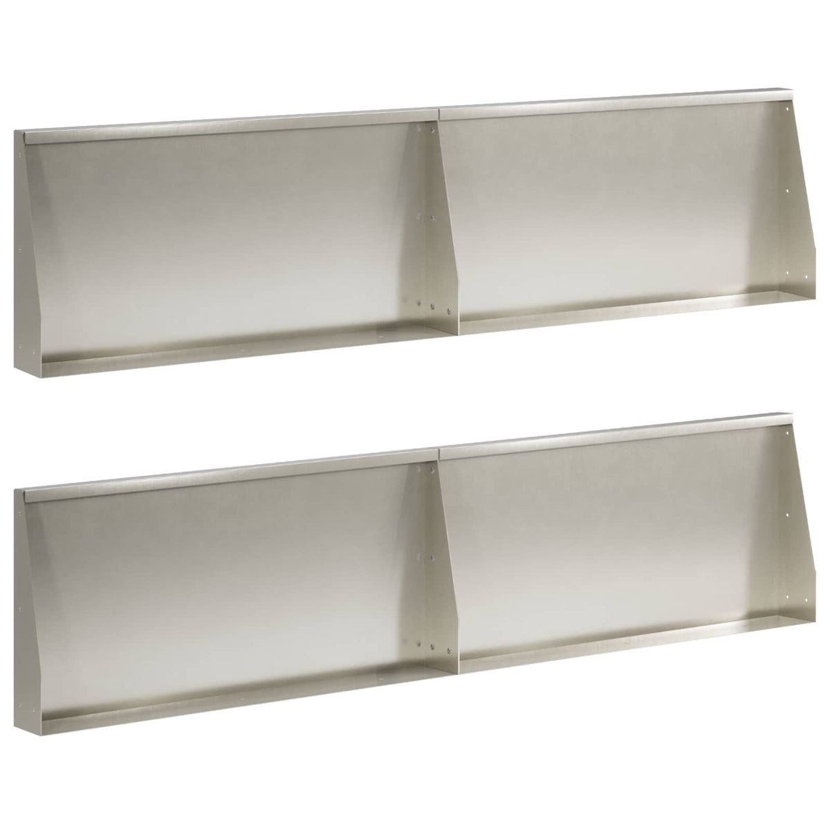 Mur De Soutènement 6 Pc Rouillé