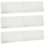 Mur De Soutènement 6 Pc Rouillé