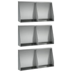 Mur De Soutènement 6 Pc Rouillé