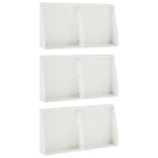 Mur De Soutènement 6 Pc Rouillé